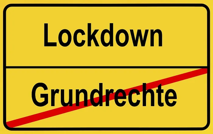 Framed Print : Print of Suspension of Rights during Lockdown in Germany Framed Print : Print of Suspension of Rights during Lockdown in Germany