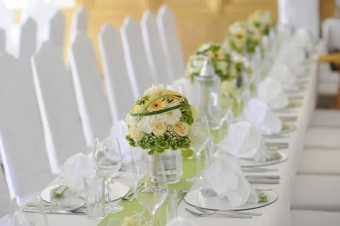 Framed Print : Wedding Table Decoration Print Framed Print : Wedding Table Decoration Print