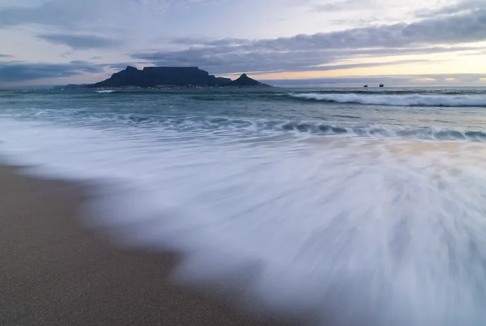Framed Print : Table Mountain Print, Cape Town Evening Panorama Framed Print : Table Mountain Print, Cape Town Evening Panorama