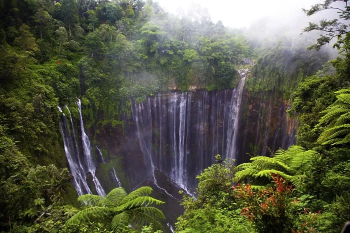 Framed Print : Tumpak Sewu Waterfall Print, East Java, Indonesia Framed Print : Tumpak Sewu Waterfall Print, East Java, Indonesia