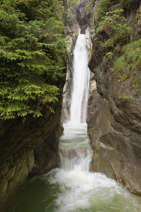 Framed Print : Tatzelwurm Waterfall Print, Oberaudorf, Germany Framed Print : Tatzelwurm Waterfall Print, Oberaudorf, Germany