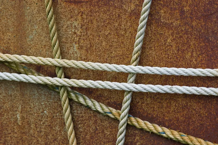 Framed Print : Taut Ropes on Rusty Surface, Mykines Print Framed Print : Taut Ropes on Rusty Surface, Mykines Print