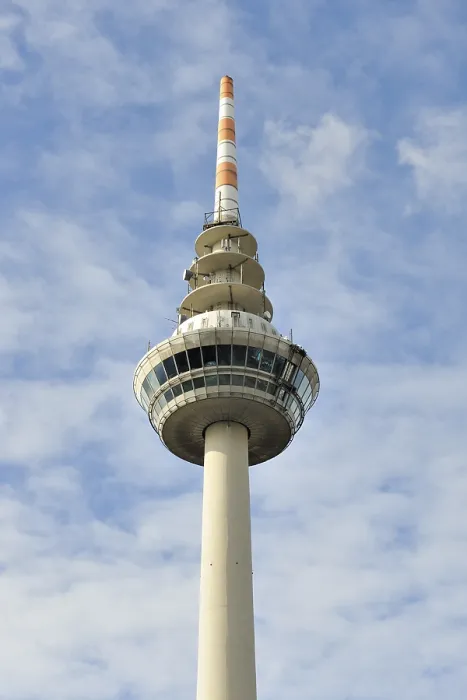Framed Print : Telecommunications Tower Print, Mannheim, Germany Framed Print : Telecommunications Tower Print, Mannheim, Germany