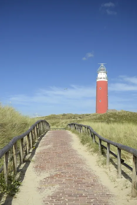 Framed Print : Texel Lighthouse Print Framed Print : Texel Lighthouse Print