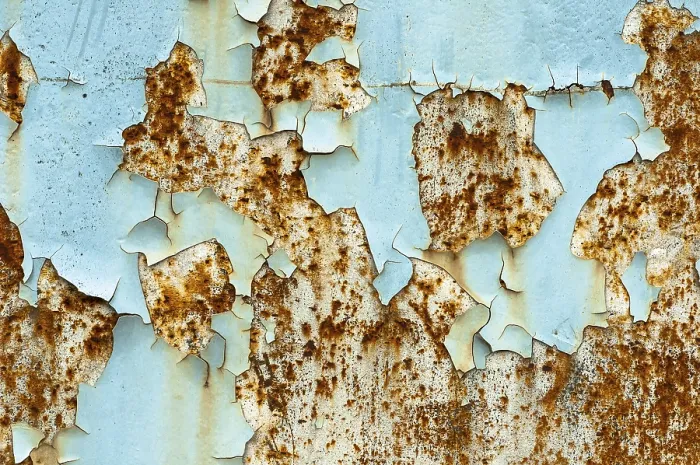 Framed Print : Metal Texture Print with Flaking Rust Framed Print : Metal Texture Print with Flaking Rust