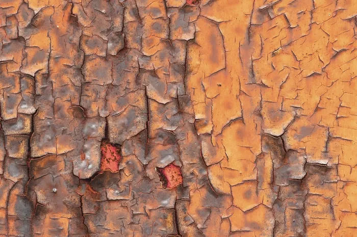 Framed Print : Metal Texture Print with Flaking Paint and Rust Framed Print : Metal Texture Print with Flaking Paint and Rust