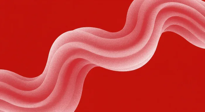 Framed Print : Textured Gradient Print with Pink and Red Waves Framed Print : Textured Gradient Print with Pink and Red Waves