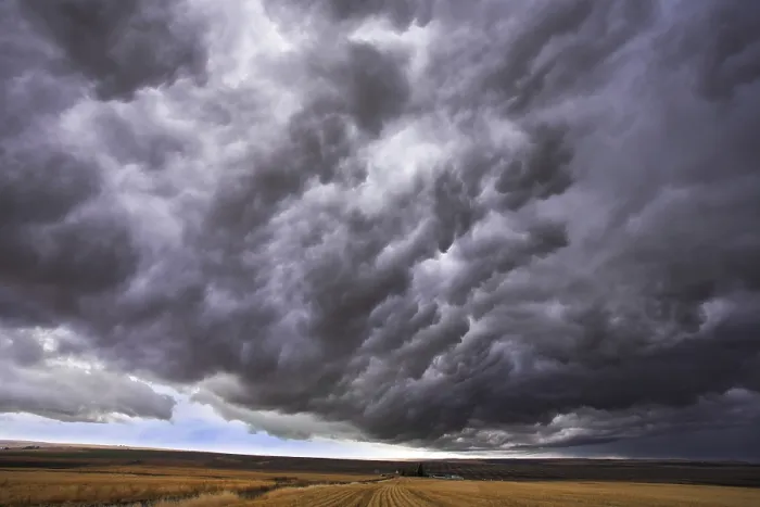 Framed Print : Thundercloud Over Montana Print Framed Print : Thundercloud Over Montana Print