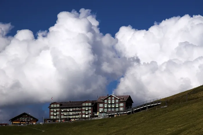 Framed Print : Thunderclouds above the little Scheidegg Print, Grindelwald, Switzerland Framed Print : Thunderclouds above the little Scheidegg Print, Grindelwald, Switzerland