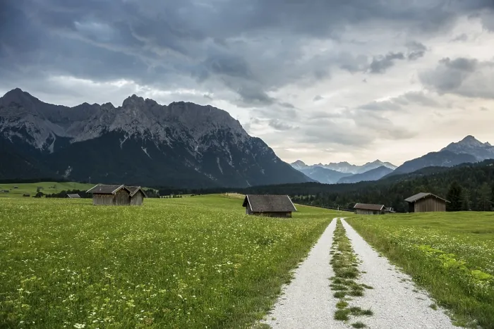Framed Print : Thunderclouds near Mittenwald Print, Bavaria, Germany Framed Print : Thunderclouds near Mittenwald Print, Bavaria, Germany