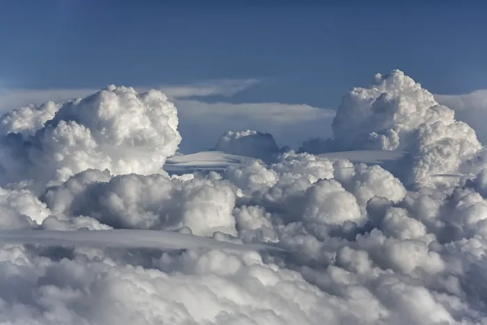 Framed Print : Thunderclouds in the sky, view from the plane Print, Germany Framed Print : Thunderclouds in the sky, view from the plane Print, Germany