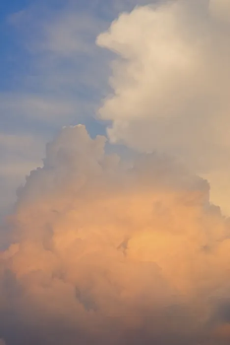 Framed Print : Thunderstorm Clouds Print at Dusk Framed Print : Thunderstorm Clouds Print at Dusk