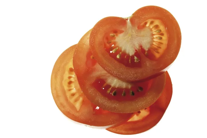 Framed Print : Tomato Slices Print