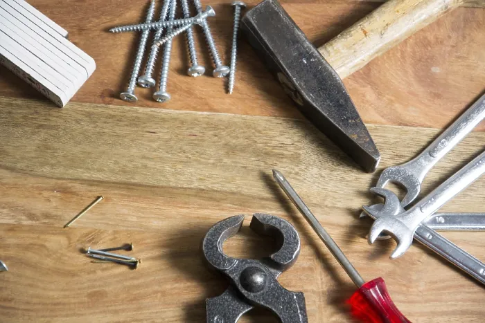 Framed Print : Wooden Toolbox Print Framed Print : Wooden Toolbox Print