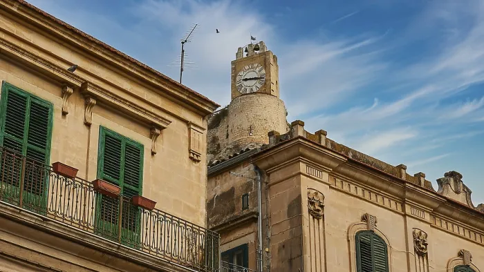 Framed Print : Torre dell'Orologio Print, Modica, Sicily Framed Print : Torre dell'Orologio Print, Modica, Sicily