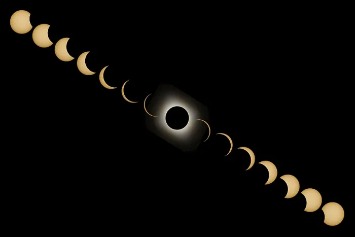 Framed Print : Composite Solar Eclipse Total Solar Eclipse Print Framed Print : Composite Solar Eclipse Total Solar Eclipse Print