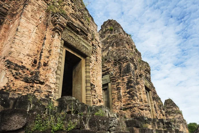 Framed Print : Two Towers Pre Rup Temple Print, Angkor Complex