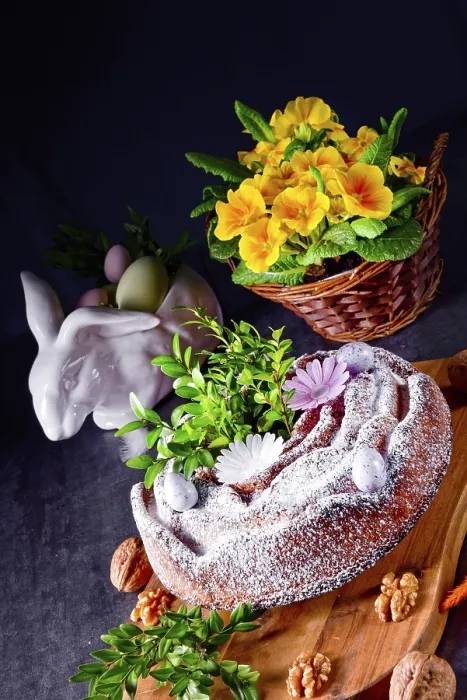 Framed Print : Traditional Polish Easter Cake Print Framed Print : Traditional Polish Easter Cake Print