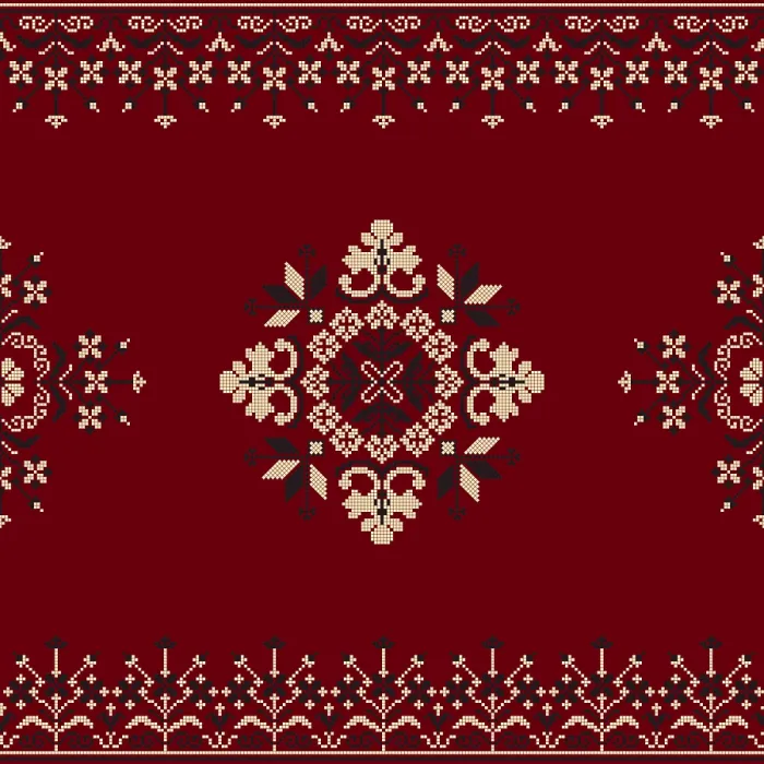 Framed Print : Traditional Polish Embroidery Print Pattern Framed Print : Traditional Polish Embroidery Print Pattern