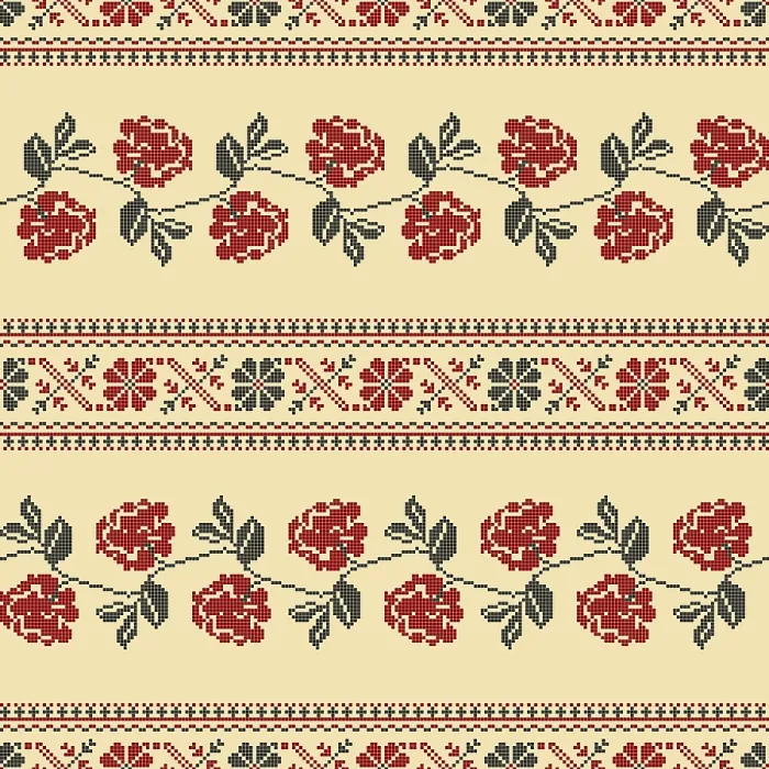 Framed Print : Traditional Polish Embroidery Print Pattern Framed Print : Traditional Polish Embroidery Print Pattern