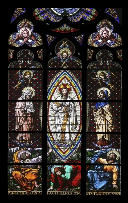 Framed Print : Transfiguration on Mount Tabor Print, Votivkirche Vienna Framed Print : Transfiguration on Mount Tabor Print, Votivkirche Vienna