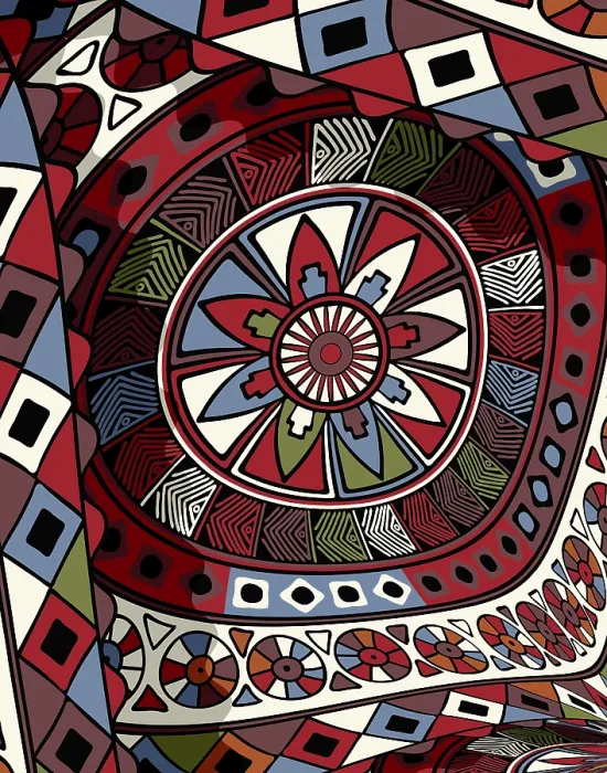 Framed Print : Tribal Art Background Composition Print Framed Print : Tribal Art Background Composition Print