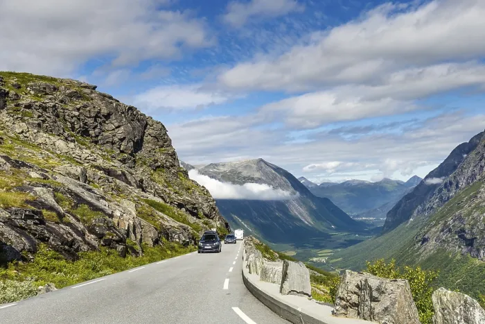 Framed Print : Trollstigen Mountain Viewpoint Print, Geiranger, Norway Framed Print : Trollstigen Mountain Viewpoint Print, Geiranger, Norway