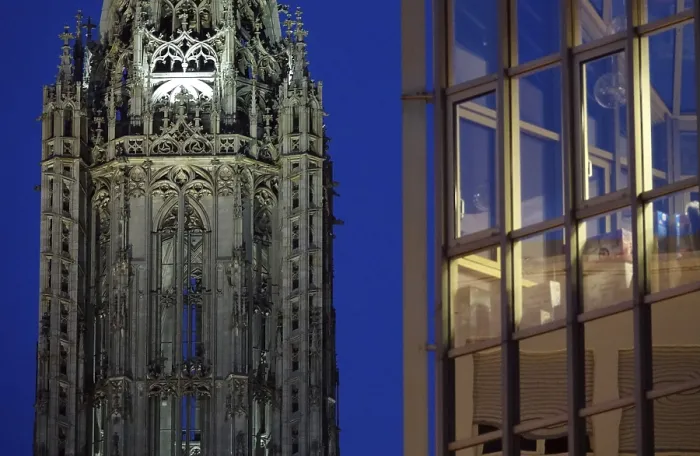 Framed Print : Ulm Minster Print, Southern Germany