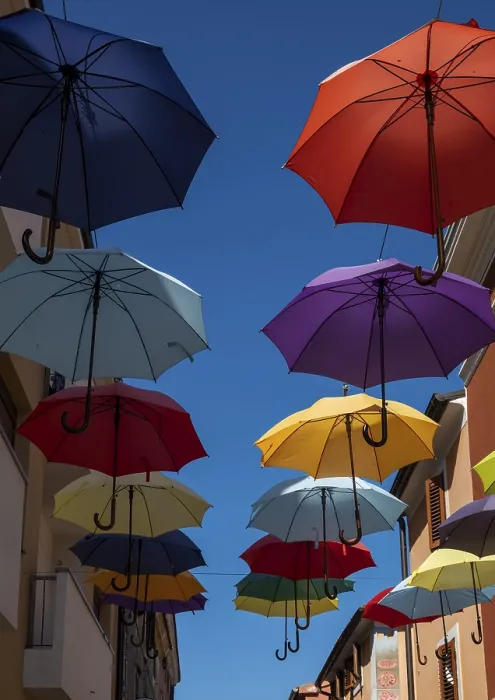 Framed Print : Umbrellas Print by ImageBROKER Framed Print : Umbrellas Print by ImageBROKER