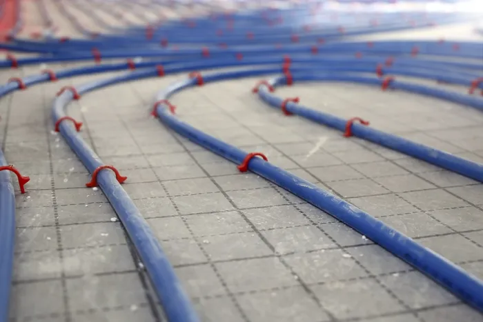 Framed Print : Underfloor Heating System Print Framed Print : Underfloor Heating System Print