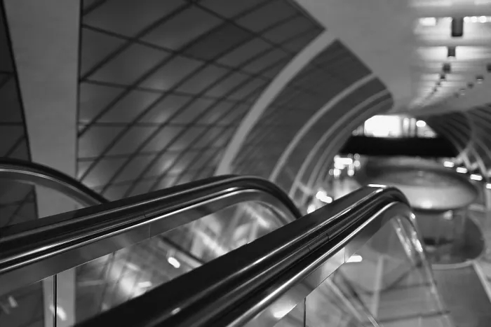 Framed Print : Cologne Underground Station Black and White Print Framed Print : Cologne Underground Station Black and White Print