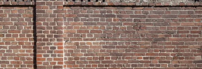 Framed Print : Uniform Brick Wall Print, Bottrop, Germany Framed Print : Uniform Brick Wall Print, Bottrop, Germany