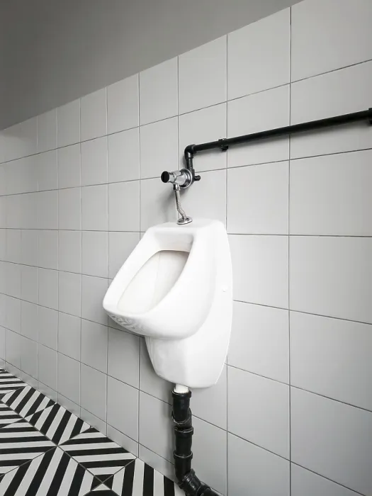 Framed Print : A Wall-Mounted Urinal in a Restroom Print Framed Print : A Wall-Mounted Urinal in a Restroom Print