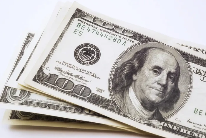 Framed Print : U.S. Dollar Bill Print by imageBROKER Framed Print : U.S. Dollar Bill Print by imageBROKER