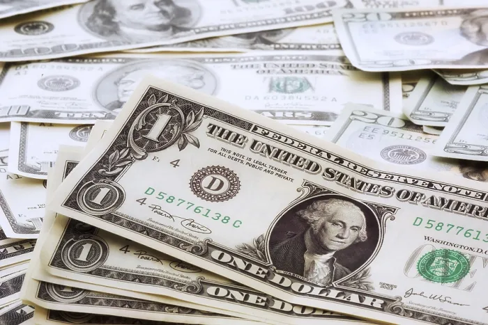 Framed Print : U.S. Dollar Bill Print by imageBROKER Framed Print : U.S. Dollar Bill Print by imageBROKER
