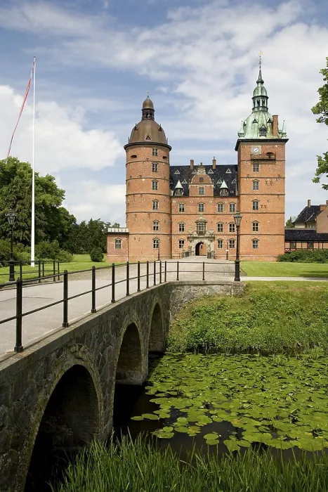 Framed Print : Vallo Castle Print, Denmark Framed Print : Vallo Castle Print, Denmark