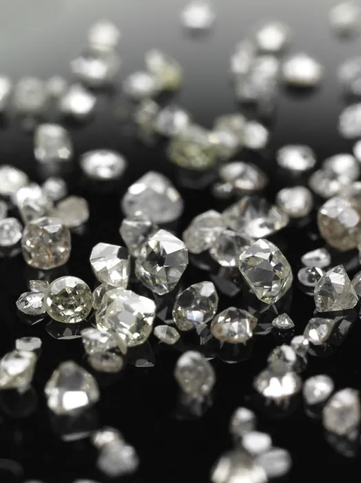 Framed Print : Diamonds: Cut, UnCut and Rough Diamond Print Framed Print : Diamonds: Cut, UnCut and Rough Diamond Print