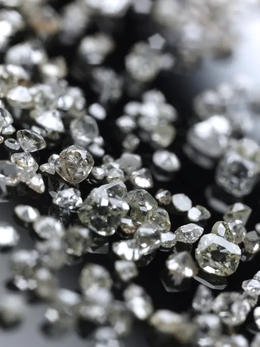 Framed Print : Diamonds in Various Stages Print Framed Print : Diamonds in Various Stages Print