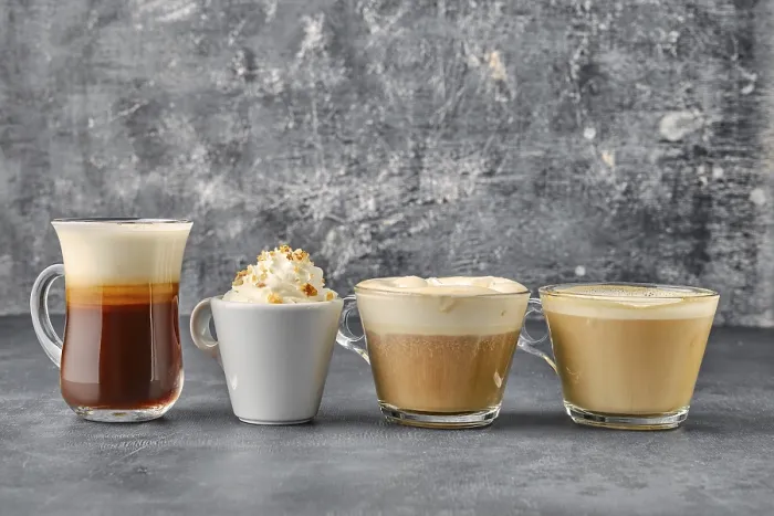 Framed Print : Variation of Coffee Drinks Print Framed Print : Variation of Coffee Drinks Print