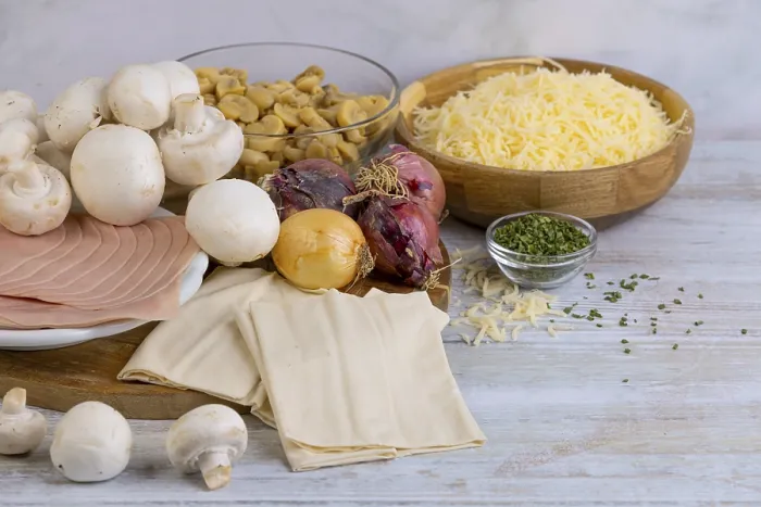 Framed Print : Various Ingredients for Cooking Print - Food on a Table Framed Print : Various Ingredients for Cooking Print - Food on a Table