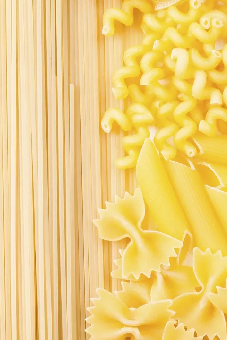Framed Print : Various Pasta Types Print
