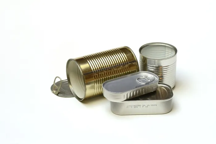 Framed Print : Various Tin Cans Print Framed Print : Various Tin Cans Print