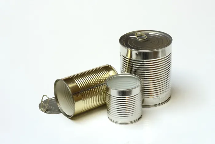 Framed Print : Various Tin Cans Print
