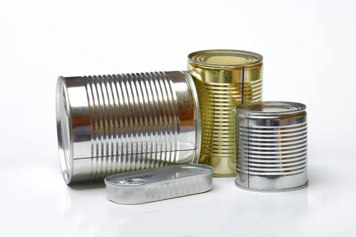 Framed Print : Various Tin Cans Print by imageBROKER Framed Print : Various Tin Cans Print by imageBROKER