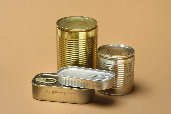 Framed Print : Various Tin Cans Print, Image by imageBROKER Framed Print : Various Tin Cans Print, Image by imageBROKER