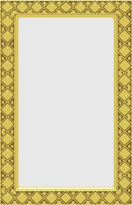 Framed Print : Vector Gold Frame Print - Elegant Decorative Art Framed Print : Vector Gold Frame Print - Elegant Decorative Art