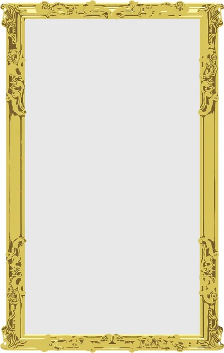 Framed Print : Vector Gold Frame Print Framed Print : Vector Gold Frame Print