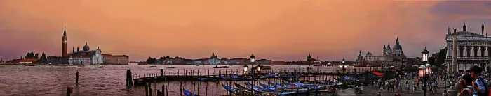 Framed Print : Venice at Sunset Print Framed Print : Venice at Sunset Print