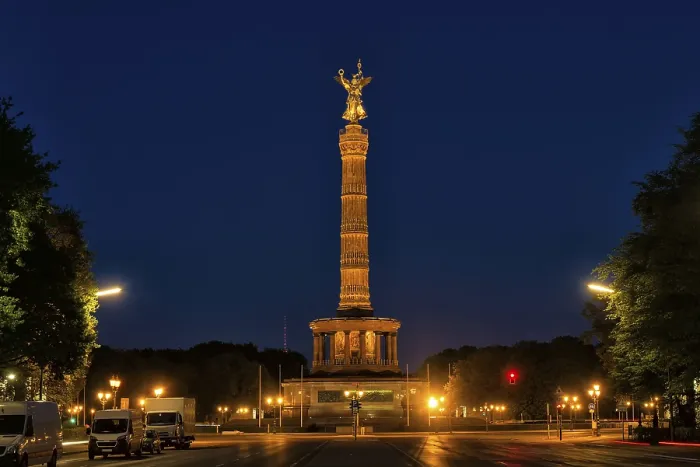 Framed Print : Victory Column Print in Berlin Framed Print : Victory Column Print in Berlin