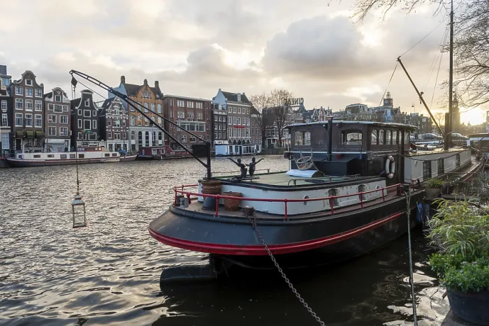 Framed Print : Amsterdam Evening Light Print Framed Print : Amsterdam Evening Light Print